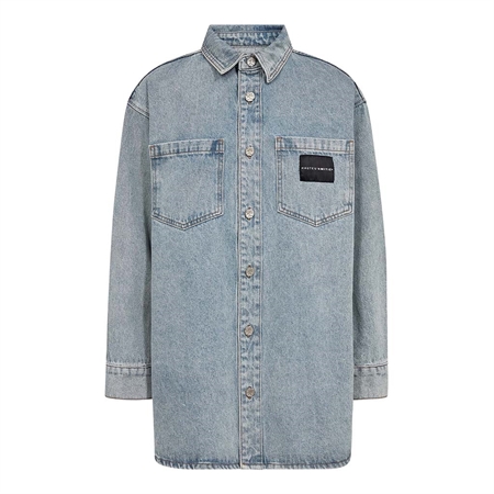 Haute L'Amitié Miley Denim Shirt Bleached Denim